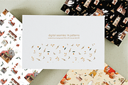 Cute house, sticker pack, a Texture Illustration by Izobova (Thumbnail 5 of 10)