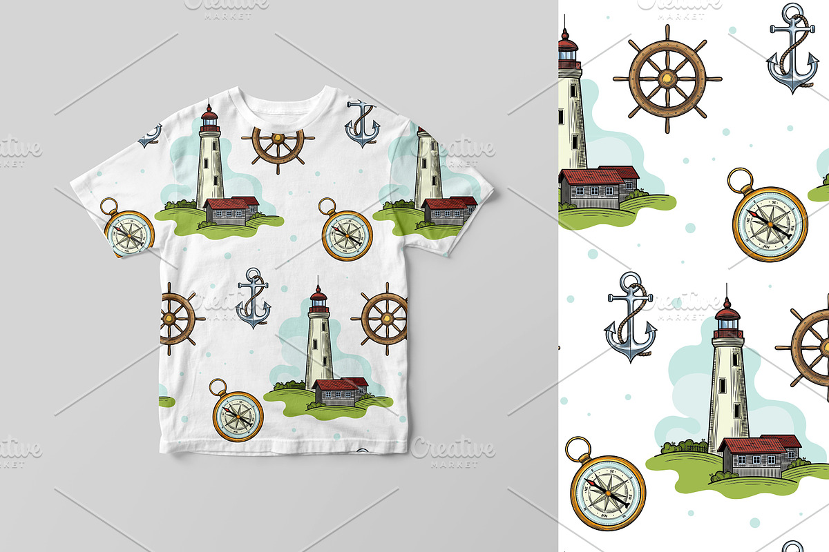 Set sea adventures., an Illustration by VitalinaGofman (Photo 5 of 6)