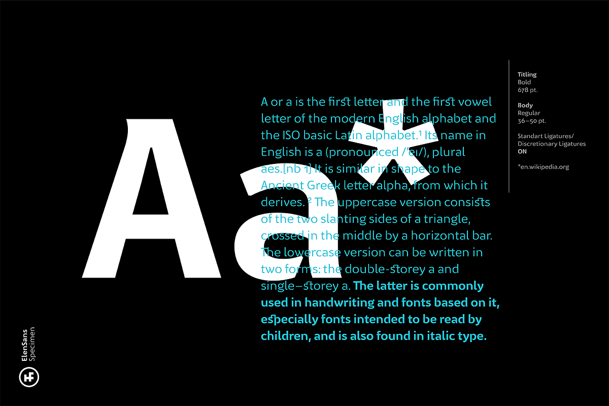 Elen Sans, a Sans Serif Font by Hurufatfont (Photo 4 of 14)