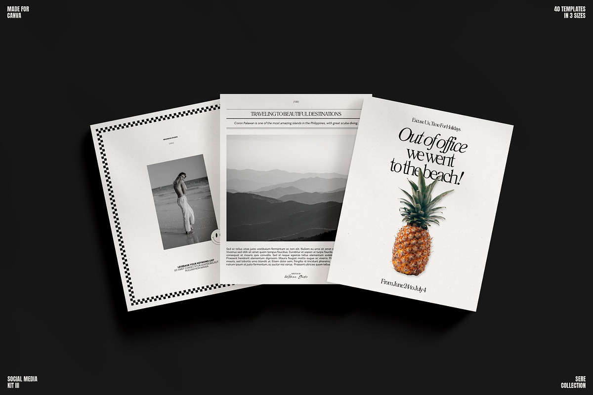 SERE / Social Media Kit (III), a Social Media Template by Wildnun Studio (Photo 1 of 23)