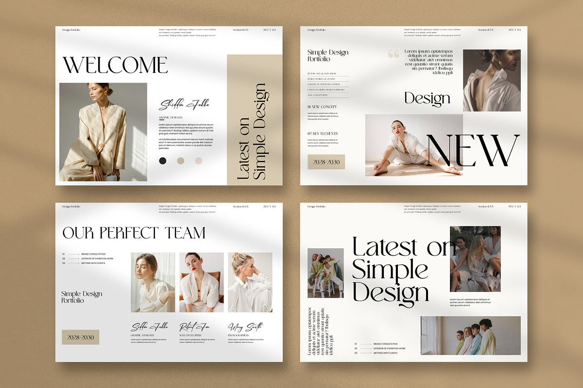 Design / Portfolio Template, a Brochure Template by UpSolution (Photo 7 of 8)