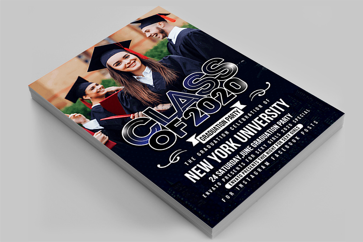 Graduation Invitation Bundle, an Invitation Template by AfzaalGraphics (Photo 9 of 19)