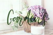 Cottage Gardens Script Font Duo, a Script Font by Creativeqube Design (Thumbnail 17 of 20)