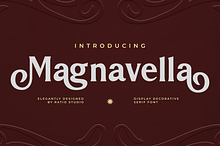 Magnavella Display Serif Font