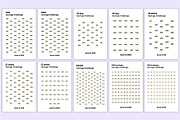 2025-26 Money Saving Challenges Book, a Stationery Template by Mustafiz (Thumbnail 5 of 8)
