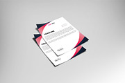 Professional Letterhead Template, a Stationery Template by Vectsaifur807 (Thumbnail 1 of 3)