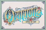 Soft Mouth Victorian Typeface, a Blackletter Font by alit design (Thumbnail 23 of 24)