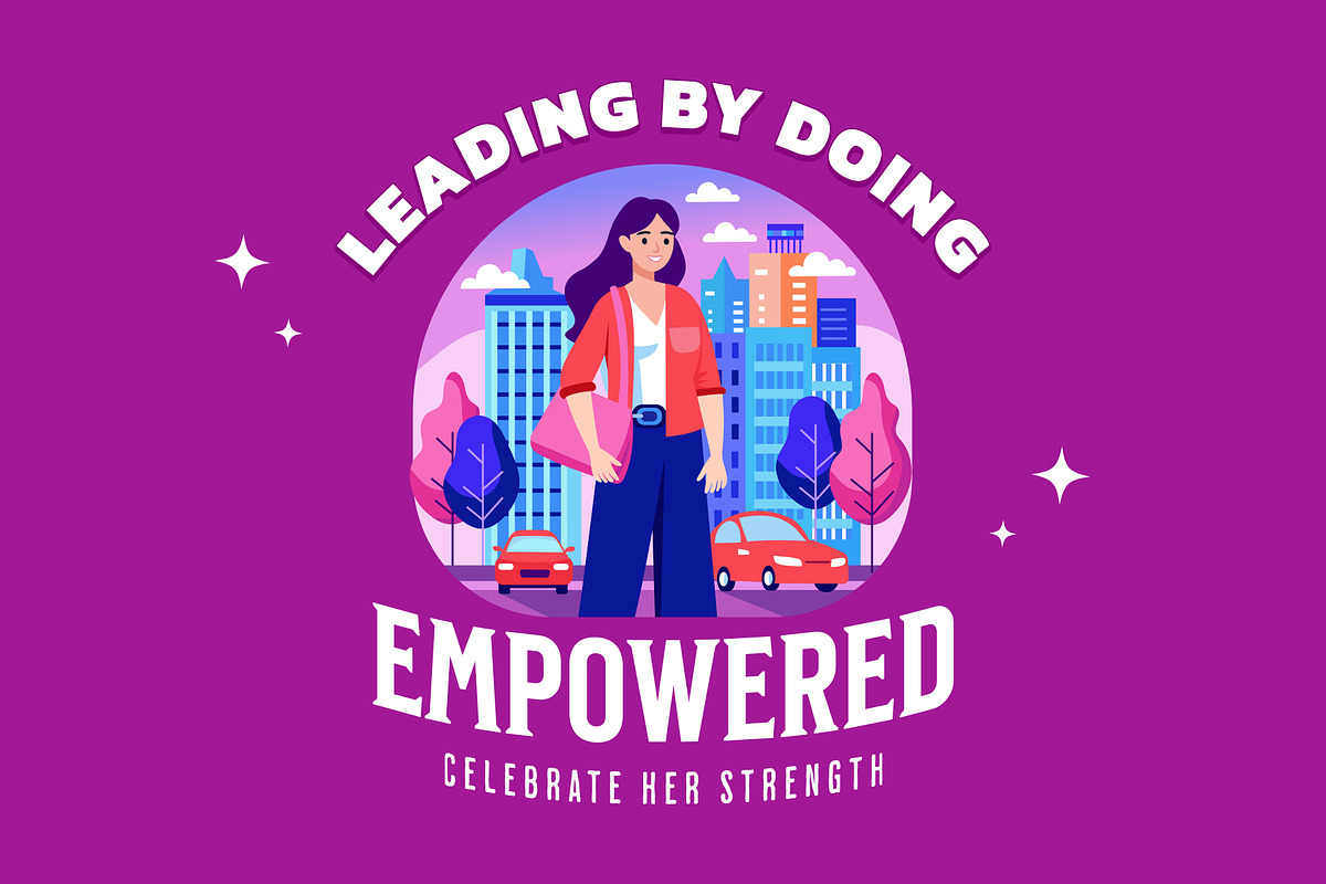 Women Day Illustrations Set, a Person Illustration by Brickclay (Photo 7 of 13)