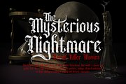 Roseartuk - Blackletter Font, a Blackletter Font by madeDeduk (Thumbnail 9 of 10)