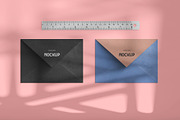 Envelope and Card Mockup 6 PSD files, a Merchandise Mockup by GraphicVil (Thumbnail 9 of 9)
