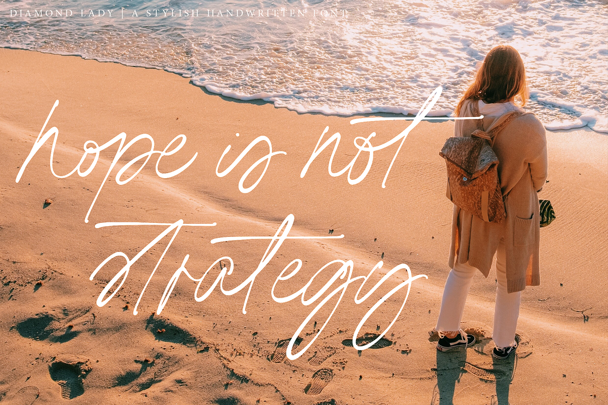Diamond Lady – Handwritten Font, a Script Font by RedyStudio (Photo 5 of 10)
