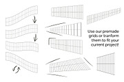Lettering Grid Layout Procreate Pack, a Brush Add-On by ZenLettering (Thumbnail 3 of 7)
