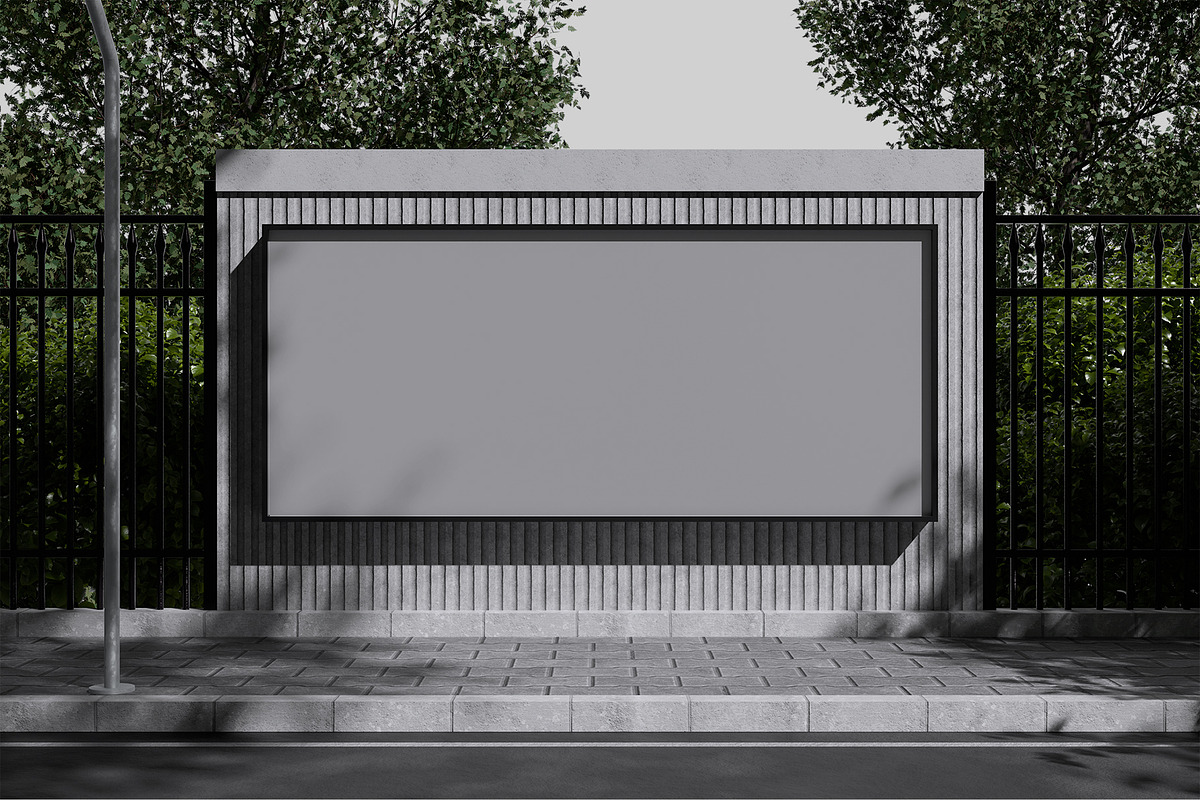 Billboard Mockup, an Advertising Mockup by mockupbuys (Photo 2 of 5)