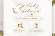 Ravely Belle Script Wedding Font, a Script Font by WhymoreArt (Thumbnail 4 of 12)