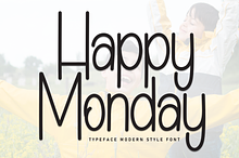 Happy Monday | Script Font