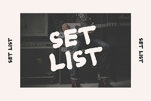 Set List