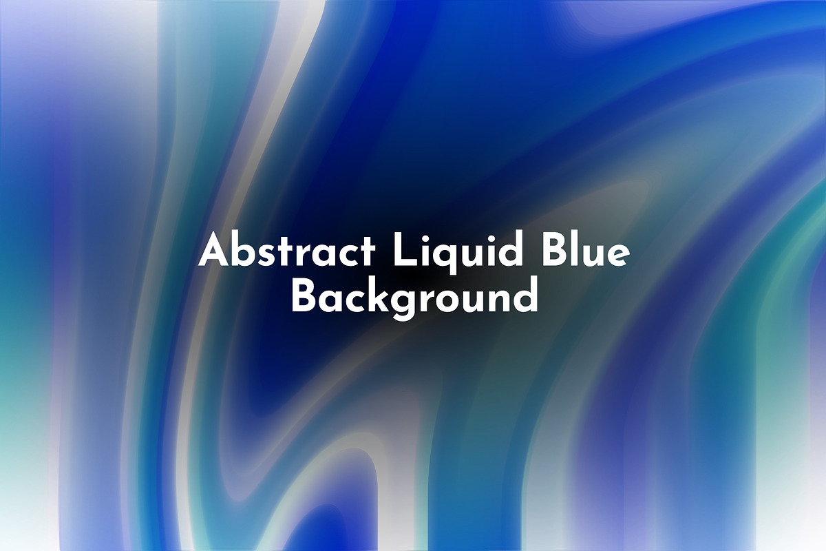 Blue & Yellow Liquid Background, a Background Graphic by WM48 Shop (Photo 2 of 3)