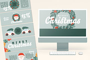 Christmas Web Banner Pack, a Websites & App Template by McLittle Stock (Thumbnail 1 of 4)