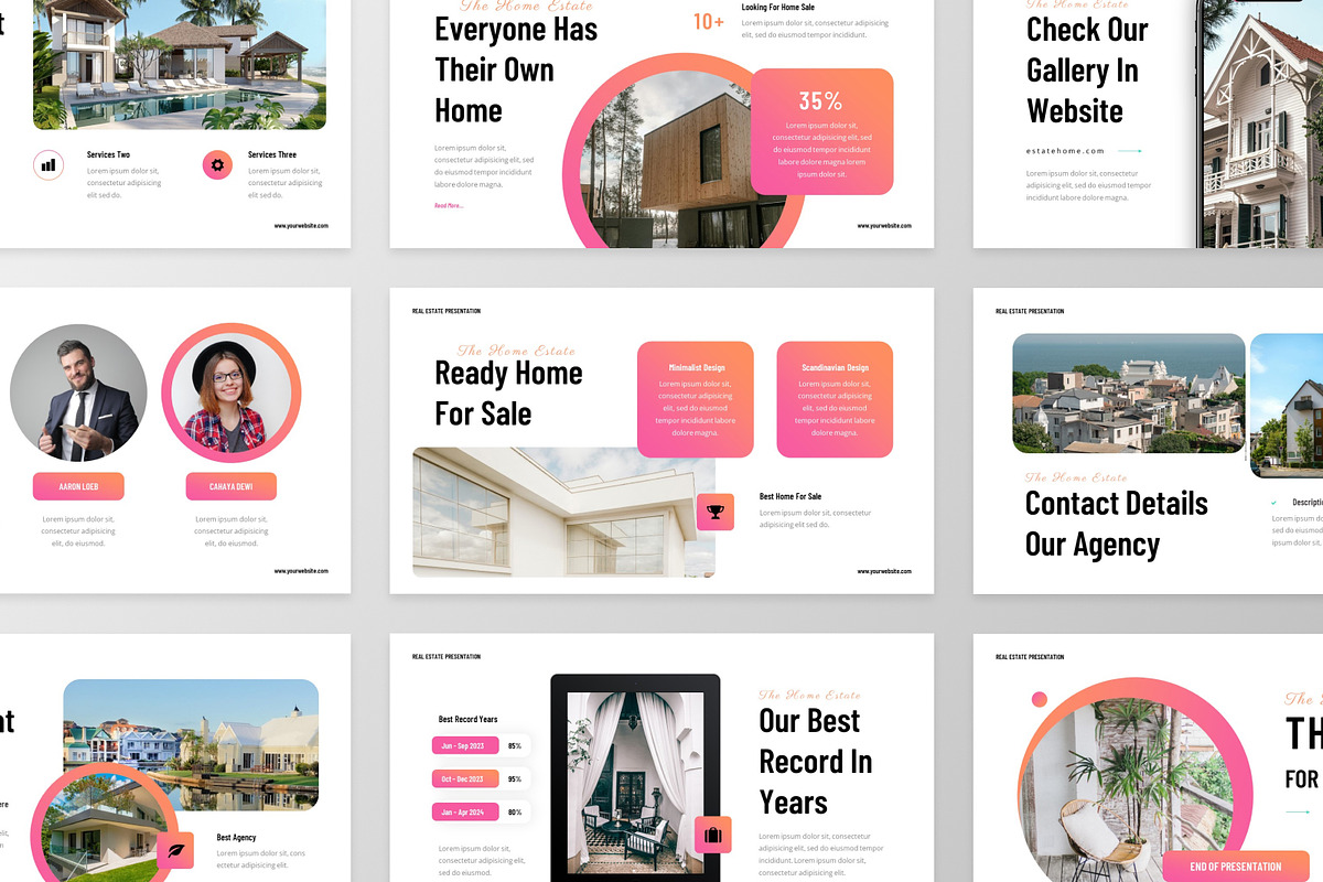 Home Real Estate Google Slide, a Presentation Template by MtvtdArt (Photo 6 of 6)