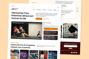 Allegro Art School - School Website, a Landing Page Template by twinstd (Thumbnail 2 of 4)