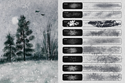 Procreate Niveus Winter Artistry, a Brush Add-On by Brush Moment (Thumbnail 3 of 13)
