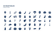 Vegetables icon set, an Icon by Icongeek26 (Thumbnail 4 of 6)