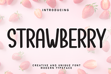 Strawberry | Script Font
