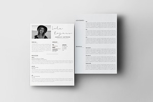 Modern Resume Template | The Lola
