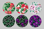 Spring Flowers, a Pattern Graphic by MarynArts (Thumbnail 2 of 8)