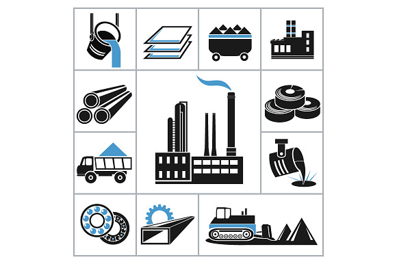 Heavy Industry Icons