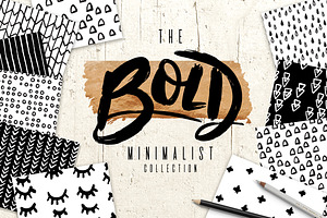 Bold Minimalist- Hand Drawn Patterns