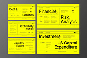 Yellow Financial Report PPT, a Presentation Template by Aiyari Graphic (Thumbnail 4 of 5)