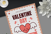 Valentines Day Poster Flyer, a Flyer Template by MightyDesign (Thumbnail 2 of 6)