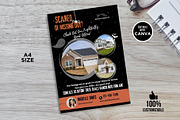 Halloween Real Estate Flyer Canva, a Marketing Template by CreativeVinesStore (Thumbnail 4 of 6)
