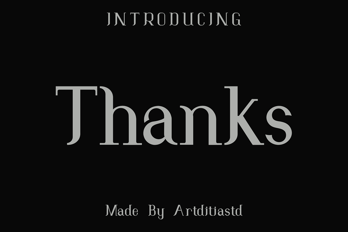 Sidika font, a Serif Font by artditiastd (Photo 4 of 4)