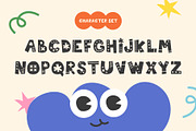 Tizzla – Cute Deco Sans Serif Font, a Symbol Font by Huge Dream Studio (Thumbnail 3 of 8)