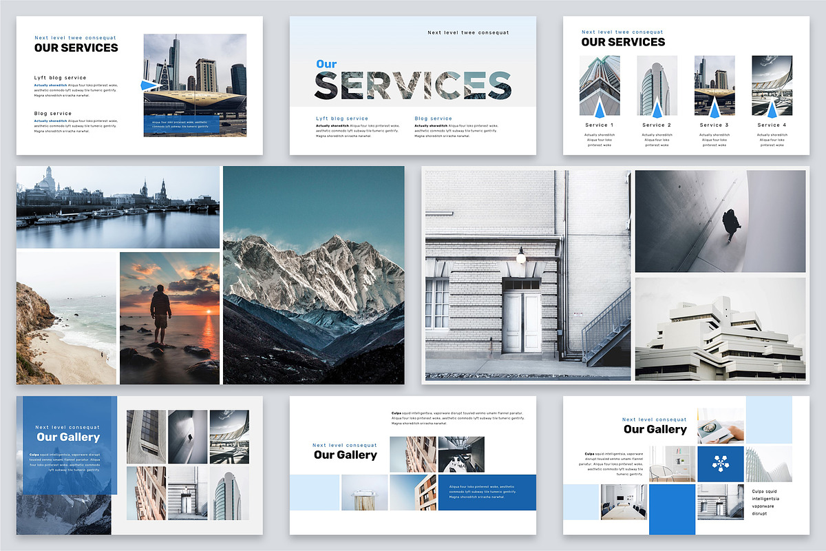 Brio Business Powerpoint Template, a Presentation Template by Reshapely (Photo 8 of 15)