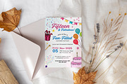 15th Birthday Invitation Card Temp, an Invitation Template by Snapybiz (Thumbnail 6 of 9)