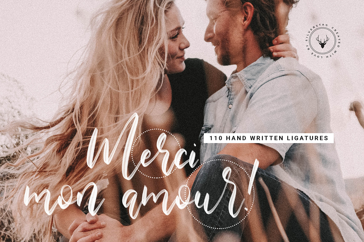 Maria Rose Elegant Script SVG Font preview 2