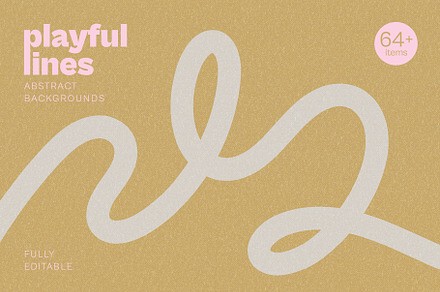 Playful Lines - Abstract Backgrounds, a Background Graphic by Léo Alexandre