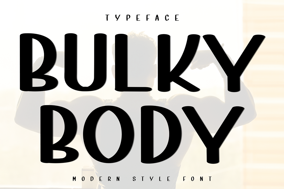 Bulky Body, a Script Font by FreshTypeINK (Photo 1 of 7)