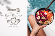 Organic Food Illustrations, a Food Illustration by BarcelonaShop (Thumbnail 2 of 4)