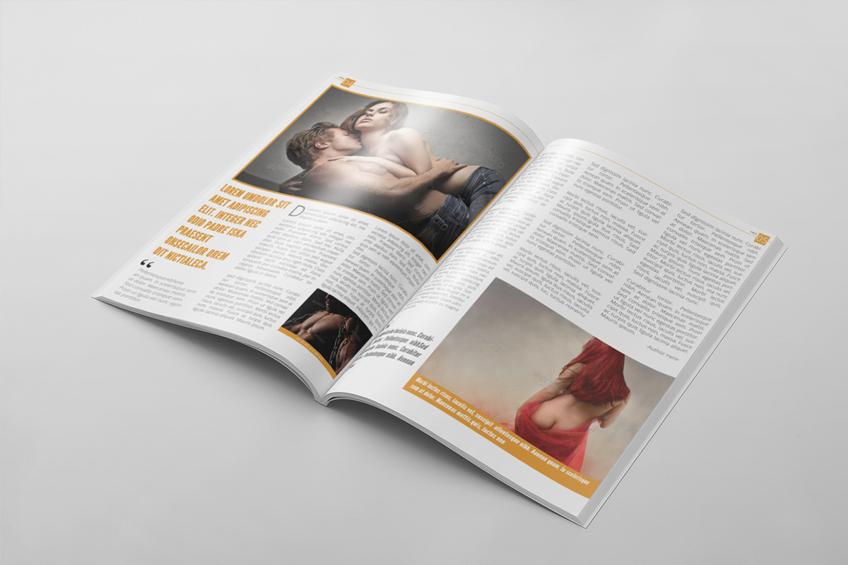 Magazine Template 17, a Magazine Template by pmvch (Photo 4 of 10)