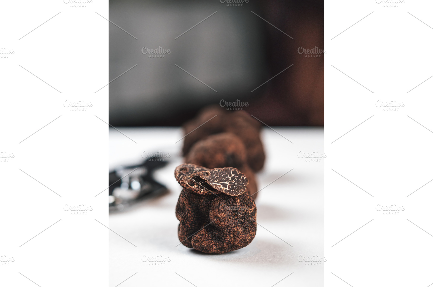 Black truffles gourmet mushrooms, a Food & Drink Photo by Fascinadora