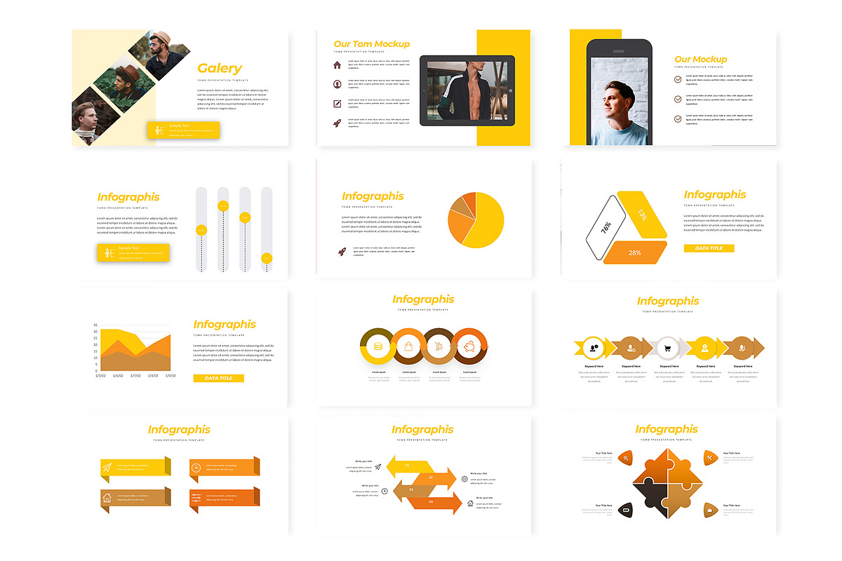 Tomb - Powerpoint Template, a Presentation Template by AQR Studio
