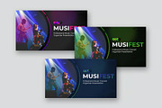 Music Concert Powerpoint Templates, a Presentation Template by Fit-tee (Thumbnail 2 of 10)