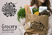 Grocery Rounded Font, a Sans Serif Font by DesignSomething (Thumbnail 2 of 5)