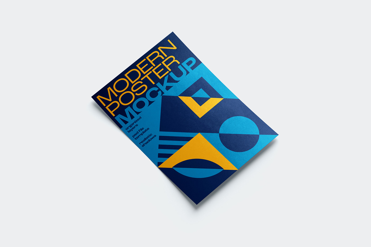 Modern Poster Mockup Set, a Print Template by Deeplab (Photo 9 of 25)