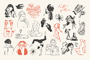 Self love Illustrations, an Object Graphic by iStar Design (Thumbnail 9 of 12)