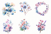 Spring Fairy Flower clipart, an Illustration by Designworld (Thumbnail 3 of 7)